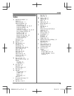 Предварительный просмотр 53 страницы Panasonic KX-TG6811NZ Operating Instructions Manual