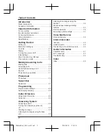 Preview for 2 page of Panasonic KX-TG6811SA Operating Instructions Manual