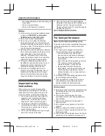 Preview for 6 page of Panasonic KX-TG6811SA Operating Instructions Manual