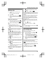 Preview for 15 page of Panasonic KX-TG6811SA Operating Instructions Manual