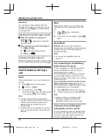 Preview for 16 page of Panasonic KX-TG6811SA Operating Instructions Manual