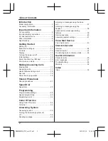 Preview for 2 page of Panasonic KX-TG6812NZ Operating Instructions Manual