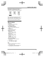 Preview for 9 page of Panasonic KX-TG6812NZ Operating Instructions Manual