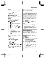 Preview for 31 page of Panasonic KX-TG6812NZ Operating Instructions Manual