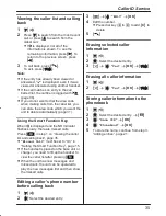 Предварительный просмотр 35 страницы Panasonic KX-TG6821AL Operating Instructions Manual