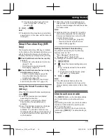 Предварительный просмотр 15 страницы Panasonic KX-TG6823AL Operating Instructions Manual