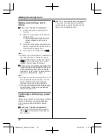 Предварительный просмотр 20 страницы Panasonic KX-TG6823AL Operating Instructions Manual