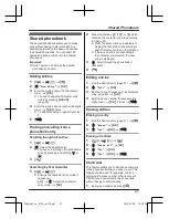 Предварительный просмотр 21 страницы Panasonic KX-TG6823AL Operating Instructions Manual