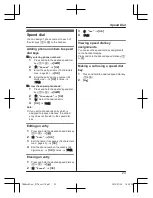 Предварительный просмотр 23 страницы Panasonic KX-TG6823AL Operating Instructions Manual