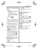 Предварительный просмотр 35 страницы Panasonic KX-TG6823AL Operating Instructions Manual