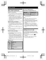 Предварительный просмотр 10 страницы Panasonic KX-TG6842C Operating Instructions Manual