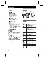 Предварительный просмотр 12 страницы Panasonic KX-TG6842C Operating Instructions Manual