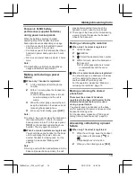 Предварительный просмотр 19 страницы Panasonic KX-TG6842C Operating Instructions Manual