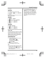 Предварительный просмотр 23 страницы Panasonic KX-TG6842C Operating Instructions Manual