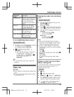 Предварительный просмотр 37 страницы Panasonic KX-TG6842C Operating Instructions Manual