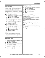 Предварительный просмотр 25 страницы Panasonic KX-TG6843B Operating Instructions Manual