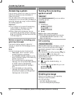 Предварительный просмотр 40 страницы Panasonic KX-TG6843B Operating Instructions Manual