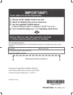 Предварительный просмотр 68 страницы Panasonic KX-TG6843B Operating Instructions Manual