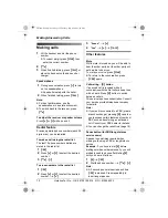 Предварительный просмотр 12 страницы Panasonic KX-TG7100 Operating Instructions Manual