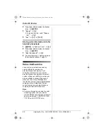 Предварительный просмотр 22 страницы Panasonic KX-TG7100 Operating Instructions Manual