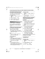 Предварительный просмотр 24 страницы Panasonic KX-TG7100 Operating Instructions Manual