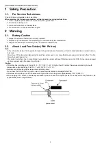 Предварительный просмотр 4 страницы Panasonic KX-TG7100BXS Service Manual