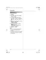 Preview for 10 page of Panasonic KX-TG7100CX Operating Instructions Manual