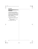 Preview for 14 page of Panasonic KX-TG7100CX Operating Instructions Manual