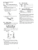 Предварительный просмотр 16 страницы Panasonic KX-TG7100ES Service Manual