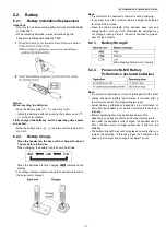 Предварительный просмотр 15 страницы Panasonic KX-TG7100HGS Service Manual