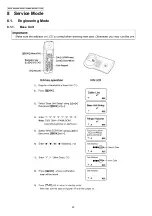 Предварительный просмотр 20 страницы Panasonic KX-TG7100HGS Service Manual