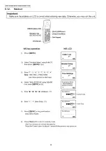 Предварительный просмотр 22 страницы Panasonic KX-TG7100HGS Service Manual