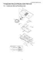 Предварительный просмотр 71 страницы Panasonic KX-TG7100HGS Service Manual