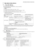 Preview for 19 page of Panasonic KX-TG7120FXS Service Manual