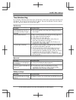 Preview for 37 page of Panasonic KX-TG7122SK Operating Instructions Manual