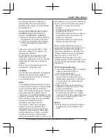 Preview for 43 page of Panasonic KX-TG7122SK Operating Instructions Manual