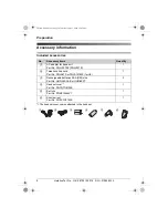 Предварительный просмотр 4 страницы Panasonic KX-TG7160E Operating Instructions Manual