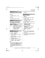 Предварительный просмотр 13 страницы Panasonic KX-TG7160E Operating Instructions Manual