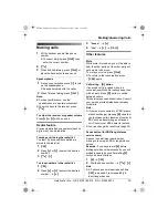 Предварительный просмотр 15 страницы Panasonic KX-TG7160E Operating Instructions Manual