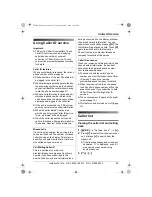 Предварительный просмотр 23 страницы Panasonic KX-TG7160E Operating Instructions Manual