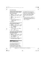 Предварительный просмотр 24 страницы Panasonic KX-TG7160E Operating Instructions Manual