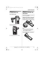 Предварительный просмотр 33 страницы Panasonic KX-TG7160E Operating Instructions Manual