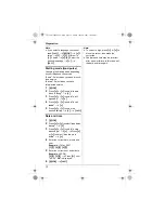 Предварительный просмотр 12 страницы Panasonic KX-TG7200FX Operating Instructions Manual