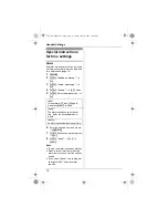 Предварительный просмотр 18 страницы Panasonic KX-TG7200FX Operating Instructions Manual