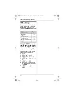 Предварительный просмотр 26 страницы Panasonic KX-TG7200FX Operating Instructions Manual