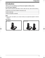 Preview for 3 page of Panasonic KX-TG7200HK Operating Instructions Manual