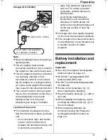 Preview for 9 page of Panasonic KX-TG7200HK Operating Instructions Manual