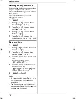 Preview for 12 page of Panasonic KX-TG7200HK Operating Instructions Manual