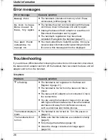 Preview for 26 page of Panasonic KX-TG7200HK Operating Instructions Manual