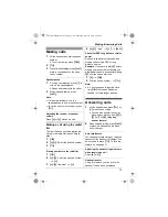 Предварительный просмотр 13 страницы Panasonic KX-TG7200TW Operating Instructions Manual